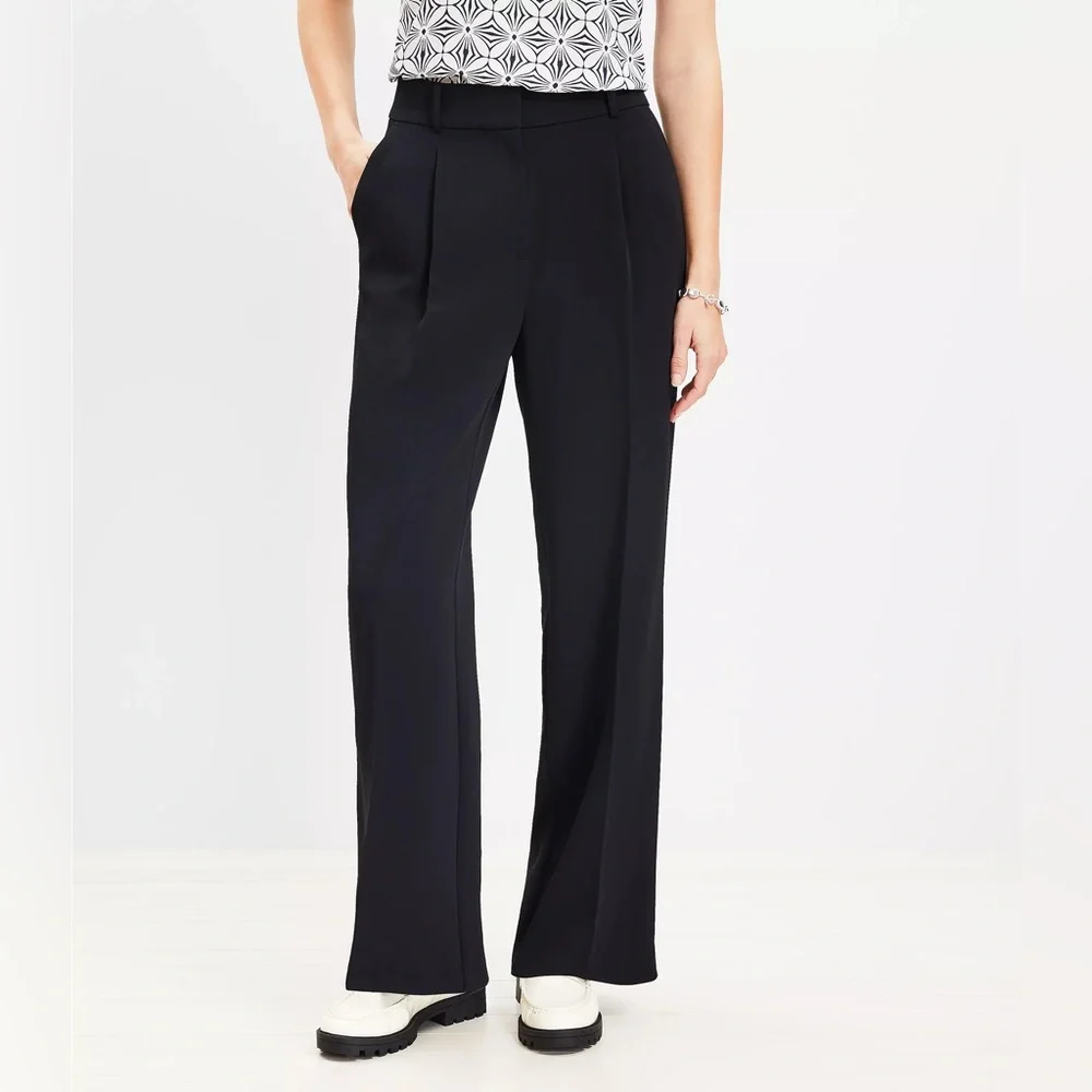 NWT Loft Wide Leg Pants - Picture 2 of 10